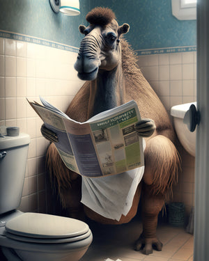 Camel Potty Print