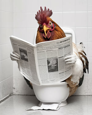 Chicken Potty Print