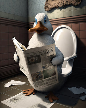 Duck Potty Print