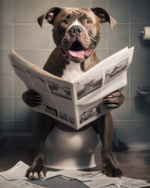 Pitbull Potty Print