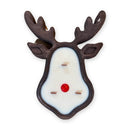 Reindeer Dough Bowl Candle – Dark Stain – 3 Wood Wicks