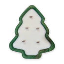 Christmas Tree Dough Bowl Candle – Green – 5 Wood Wicks