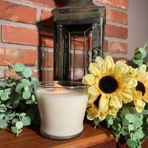 Tapered Glass Candle