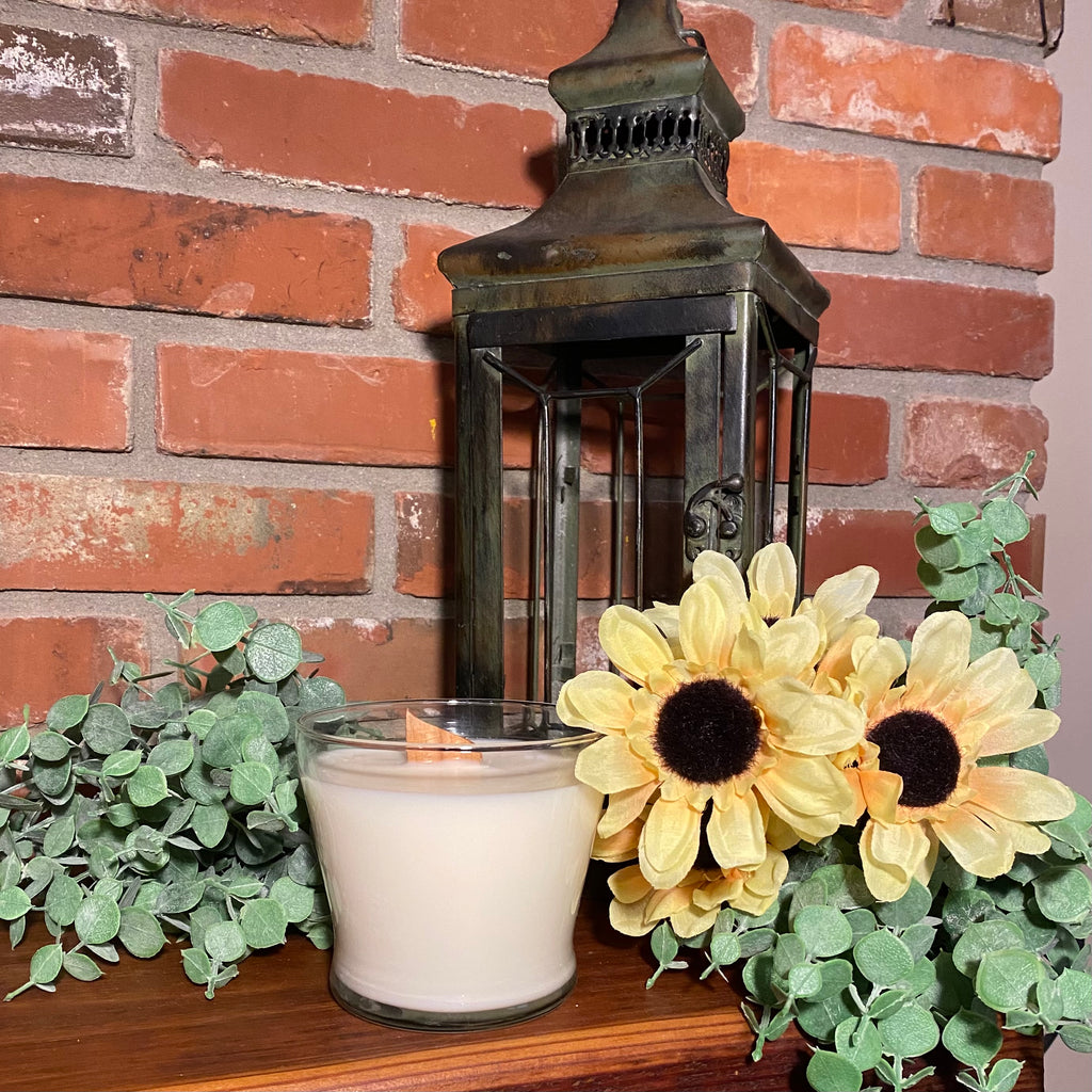 Tapered Glass Candle