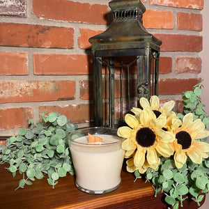Tapered Glass Candle
